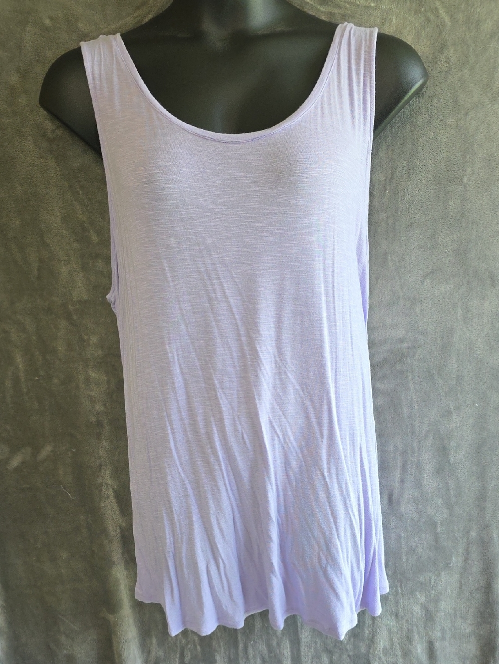 Old Navy Light Lavender Scoop Neck Tank Top